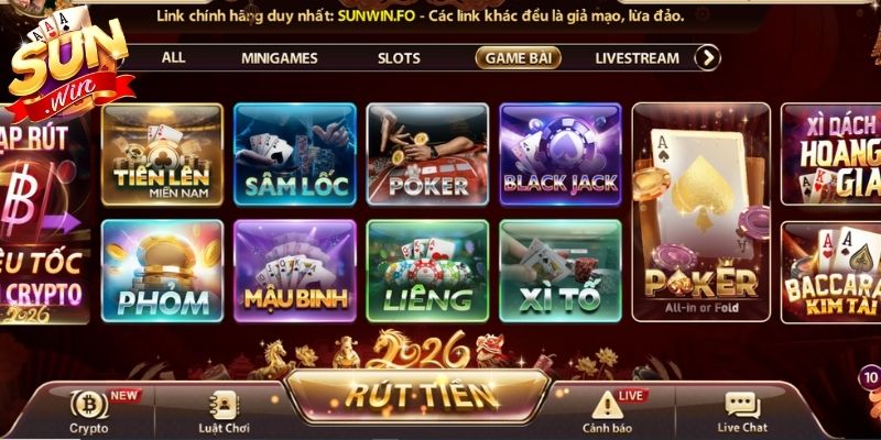 Poker Sunwin có gì đặc biệt dành cho người chơi mới