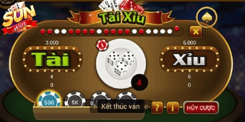 Tỷ lệ từng cửa tài xỉu